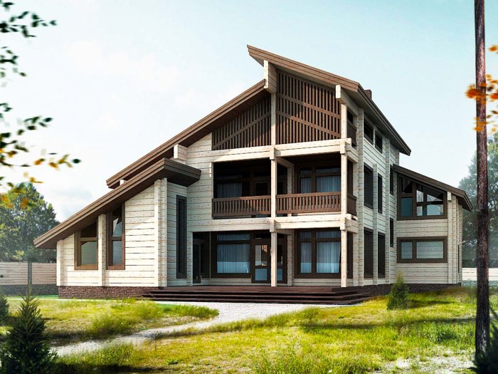 Клеёный брус 200х200