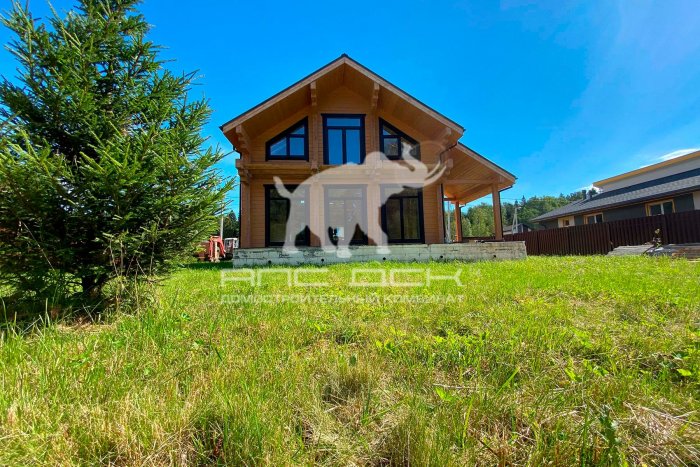 Проект дом из клееного бруса Готланд