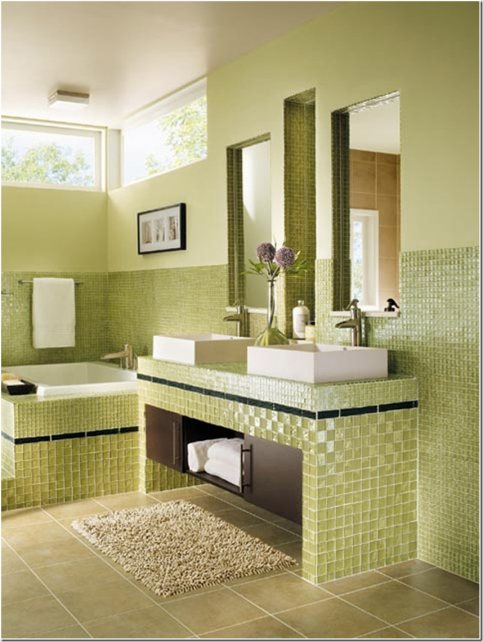 Интересный кафель для ванной