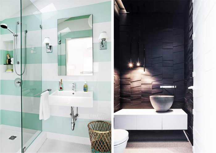 Цветовые сочетания для ванной комнаты