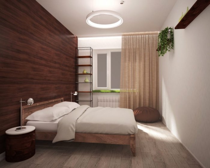 Маленькая комната экостиле