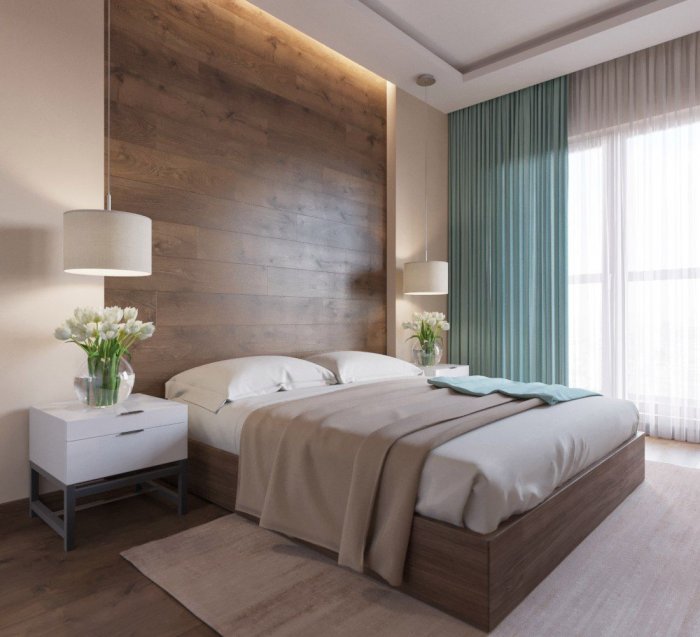 Современная эко спальня