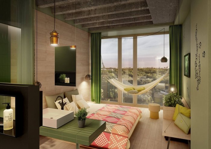 Природный стиль в интерьере