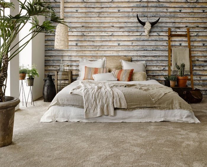 Текстиль в эко стиле в интерьере