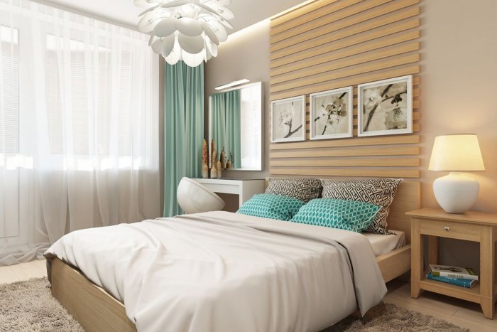 Спальни в стиле эко 14 кв м