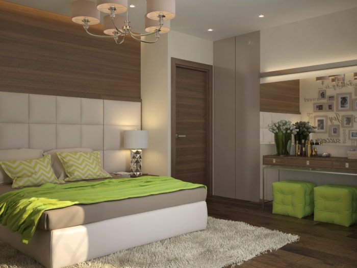 Кровать в эко стиле