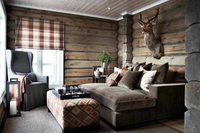 Норвежская дача Хитта интерьер