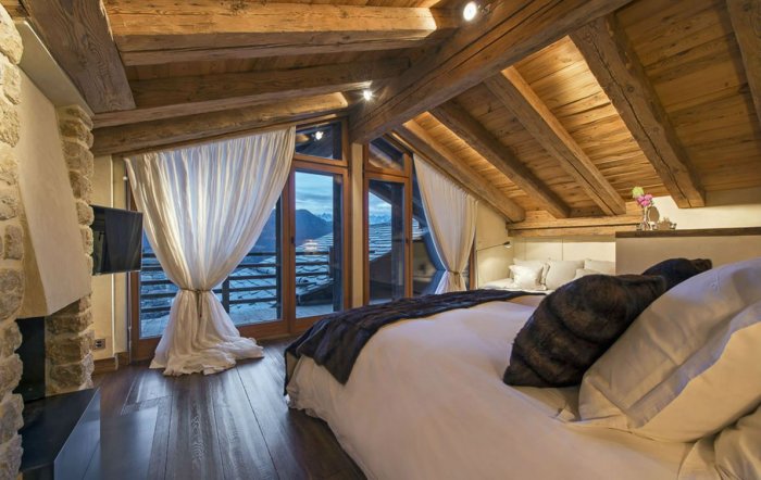 Мансарда в стиле Шале