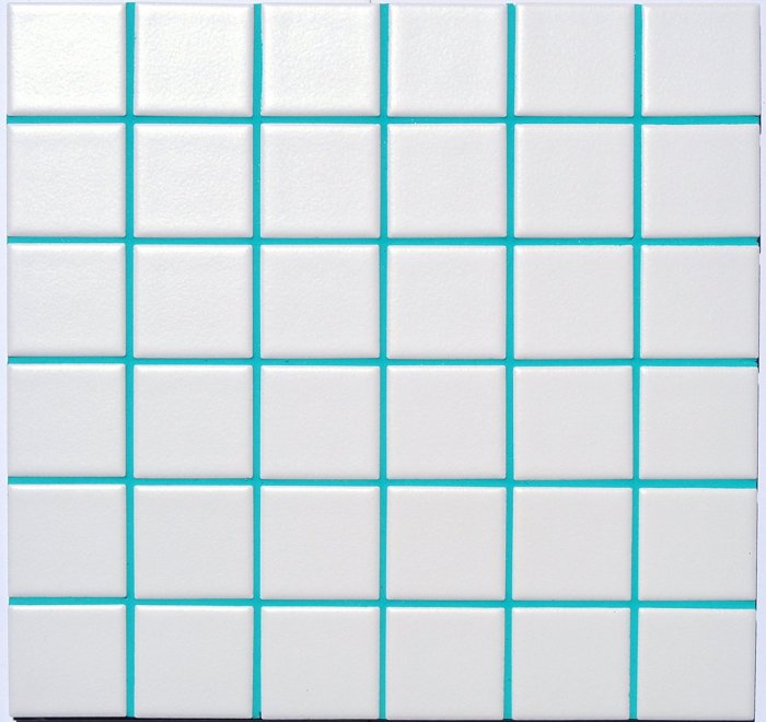 Панель декоративная ПВХ плитка кабанчик белый 485х960мм