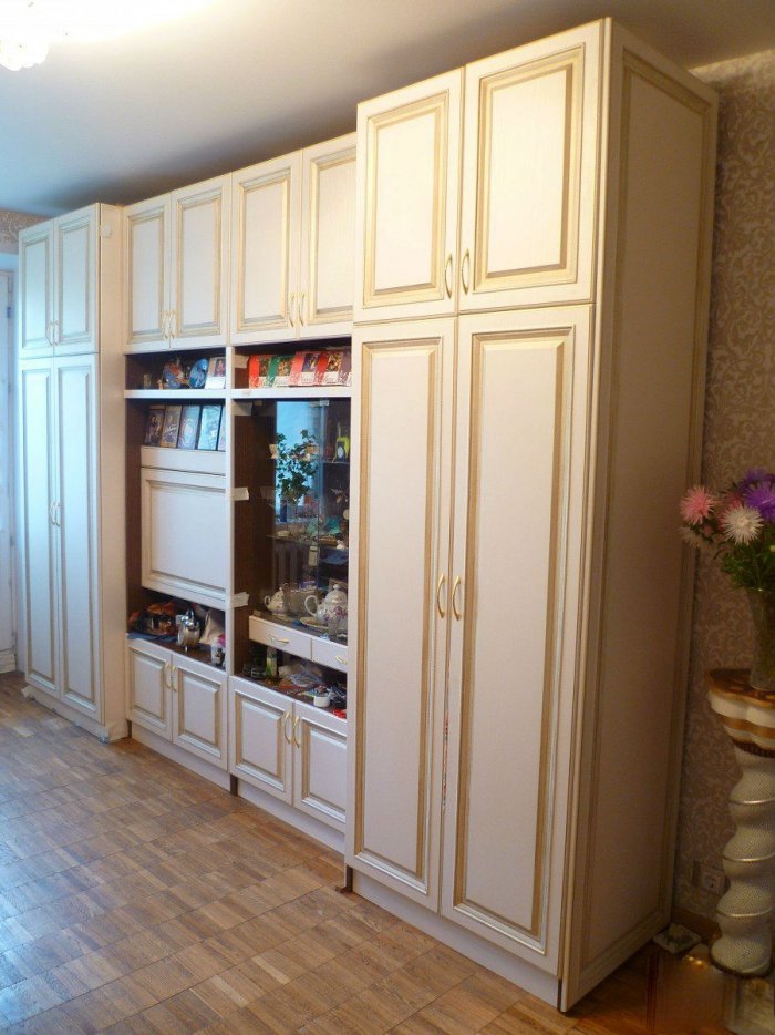 Переделка старой стенки