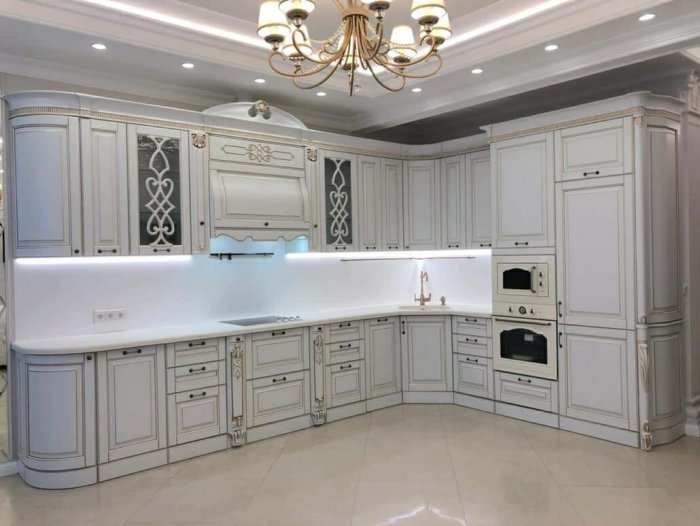 Кухня Портофино угловая