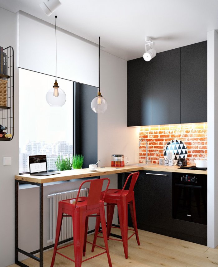 Барная стойка для маленькой ку