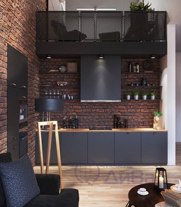 Стиль лофт хофф лофт кухня