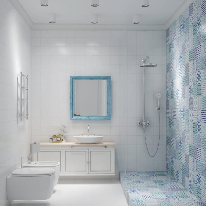 Ванная в скандинавском стиле