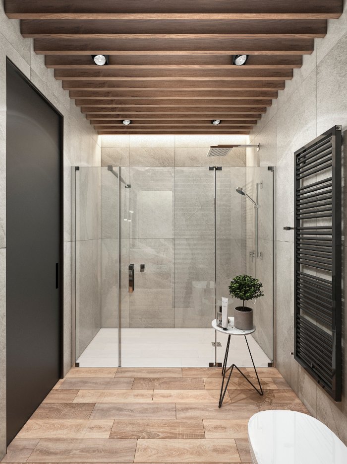 Душевая комната лофт