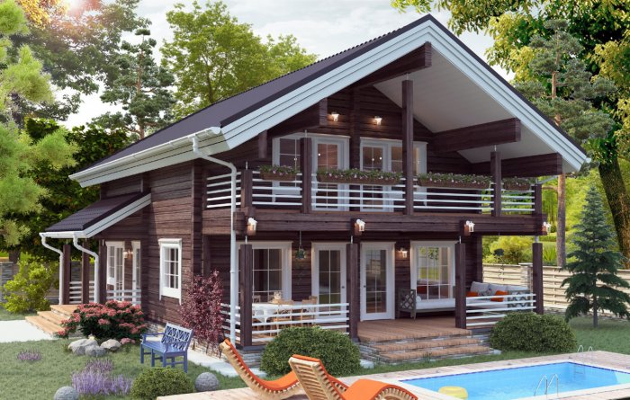 Приозерский лесокомбинат дома из клееного бруса проекты