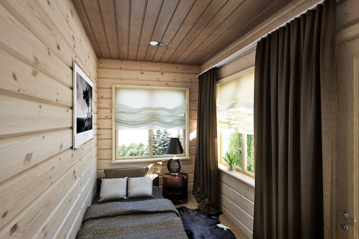 Вагонка в интерьере