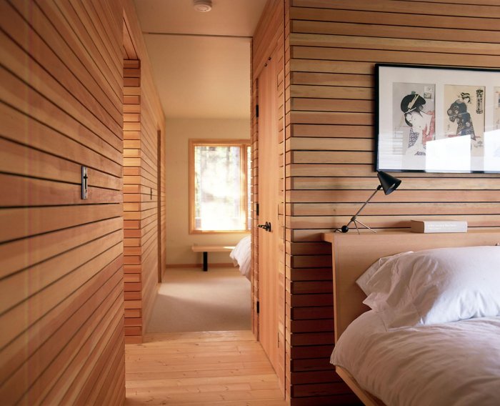 Вагонка штиль в интерьере