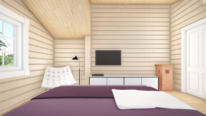 Вагонка для внутренней отделки