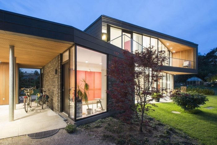 Вилла современная в Скандинавии