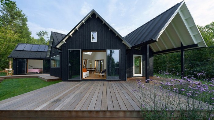 Barn House с террасой