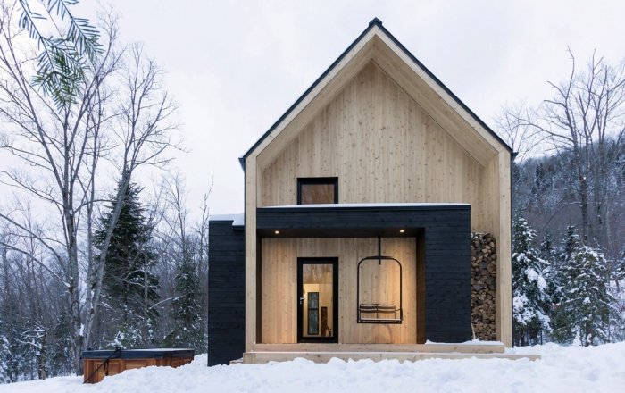 Небольшой дом в скандинавском стиле