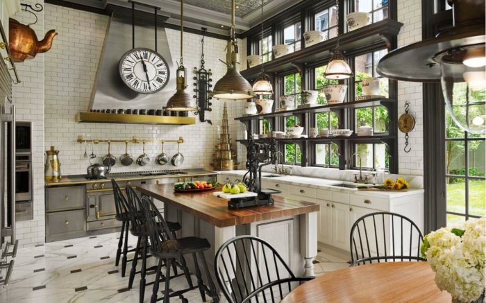 Кухня в стиле панк