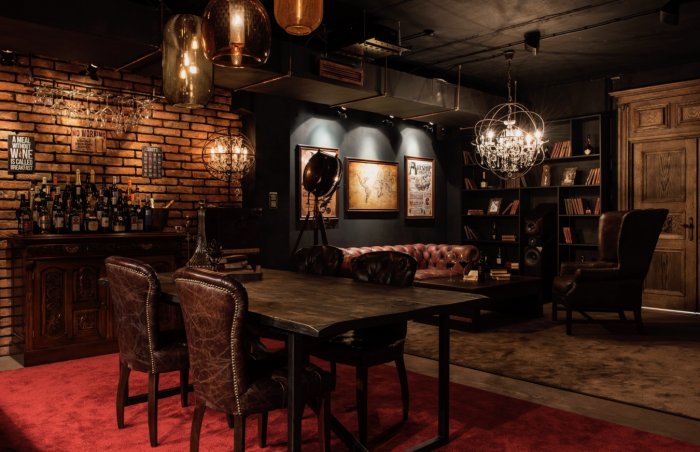 Бар в стиле стимпанк