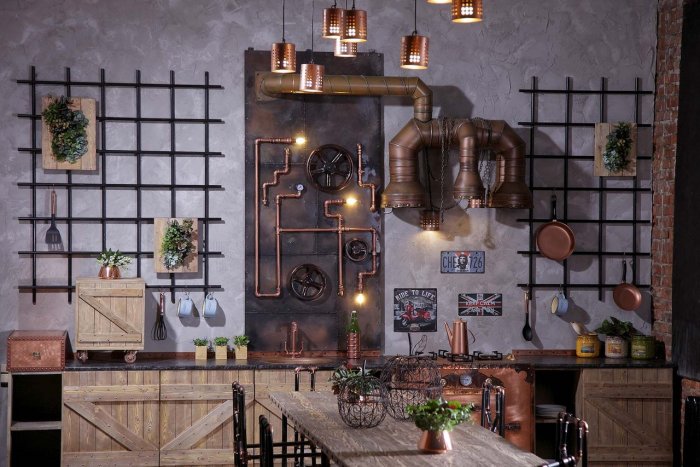 Имитация кухни