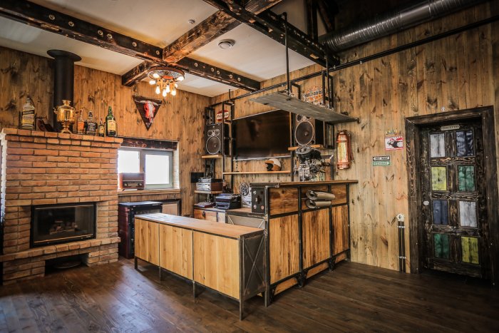 Стимпанк стиль в интерьере