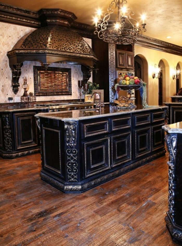 Кухня в стиле Готика
