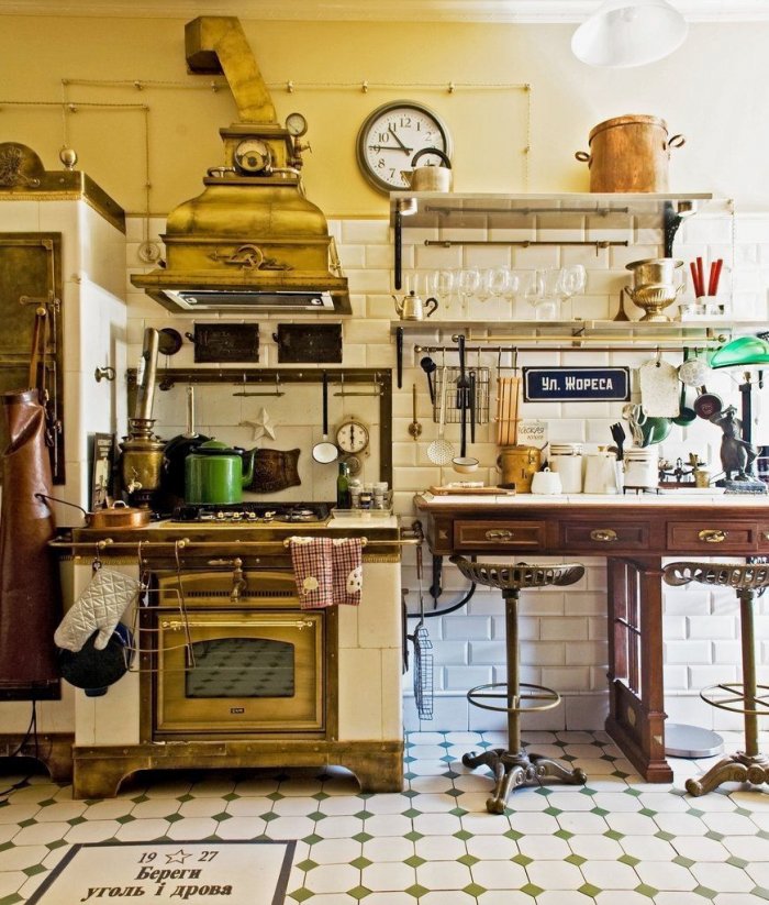 Кухня в стиле 30-х годов