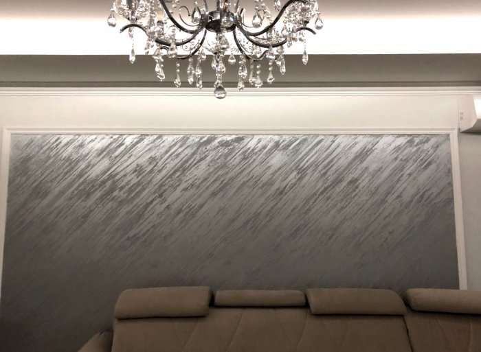 Декоративная штукатурка с перламутровым эффектом