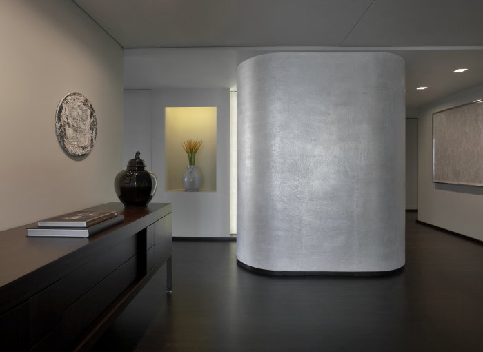 Венецианская штукатурка серебряная