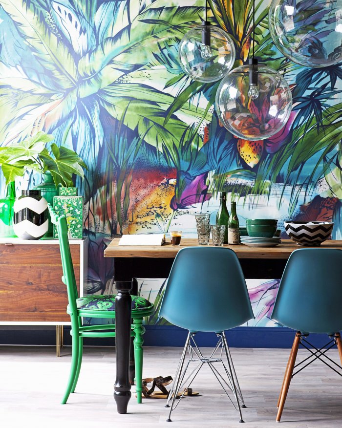 Интерьер в стиле тропики