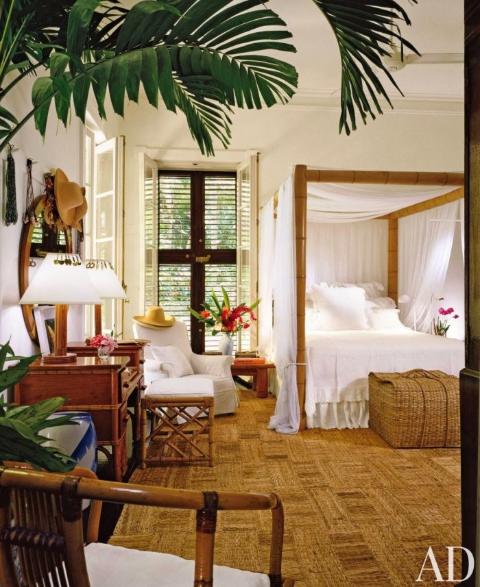 Интерьер в стиле тропики