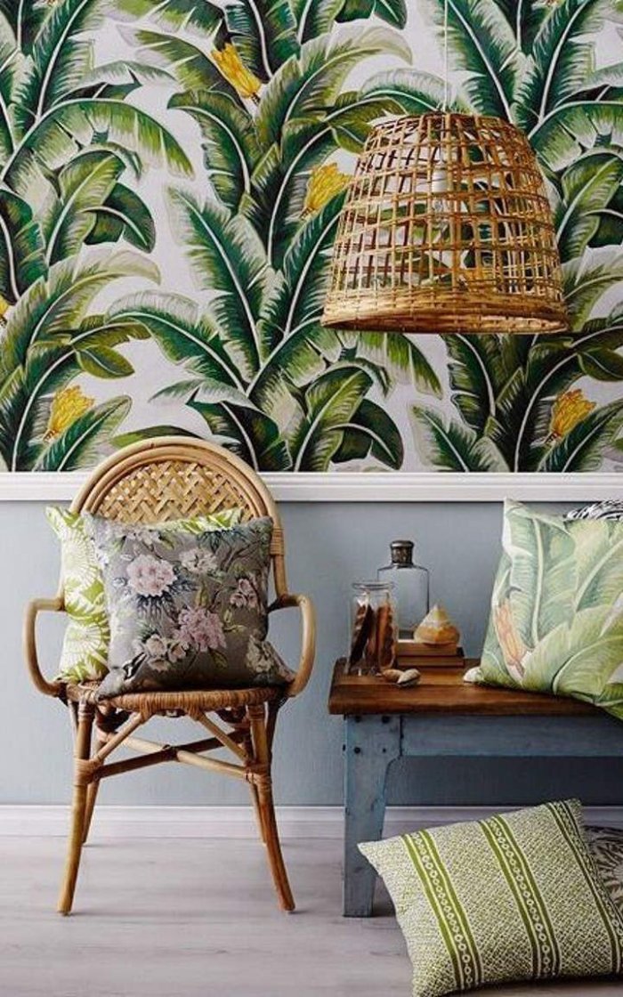 Ботанические принты в интерьере