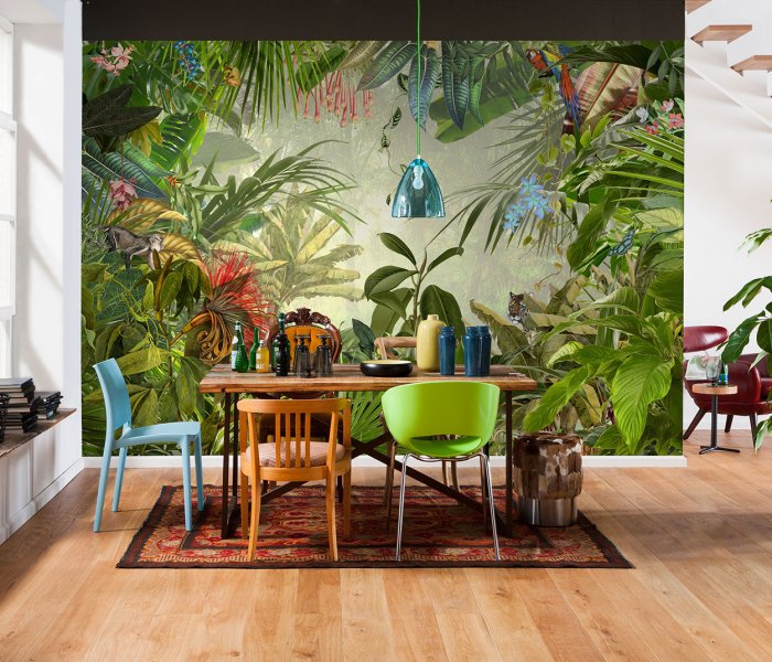 Фреска джунгли Komar