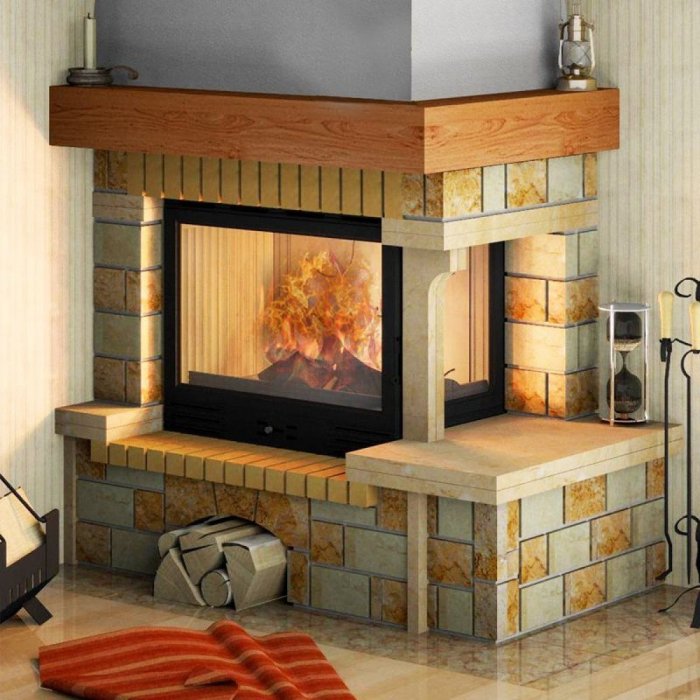 Каминная облицовка МЕТА Л