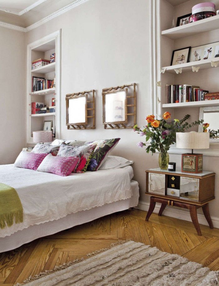 Декор маленькой спальни