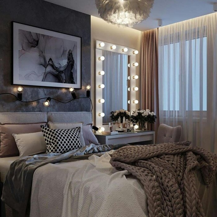 Комната для девушки в современном стиле