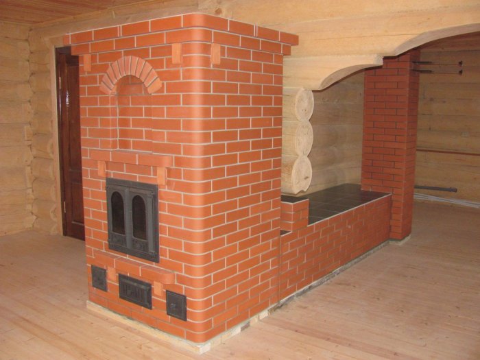 Печь с камином е.Докторова