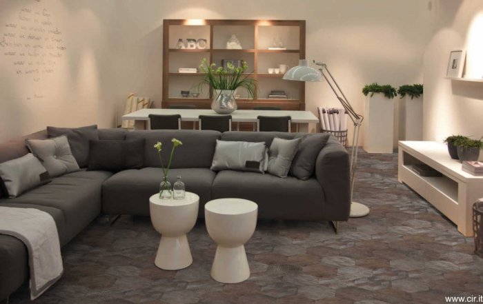 Hexagon Freeport White 24x27,7