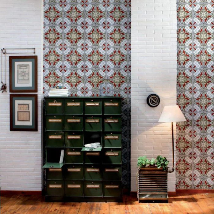 Зигзаг в интерьере