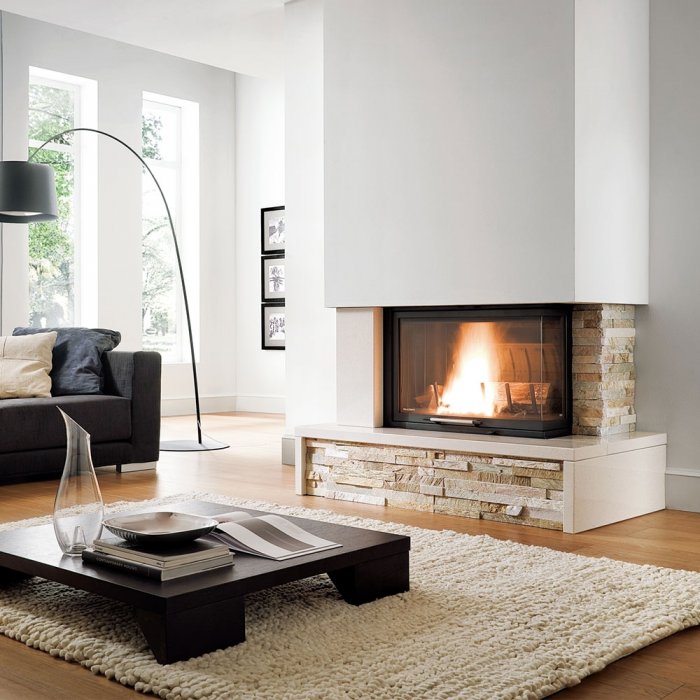 Камин в интерьере