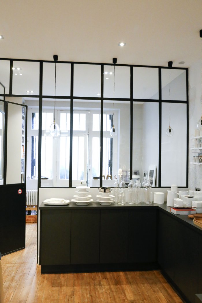 Перегородка на кухню раздвижная