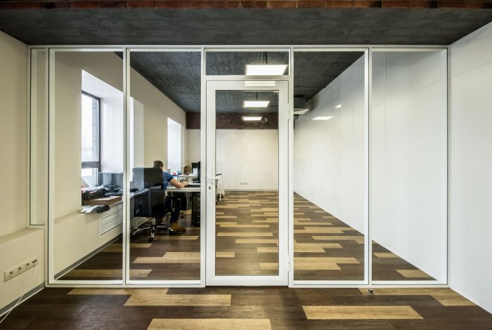 Лофт перегородка на кухне