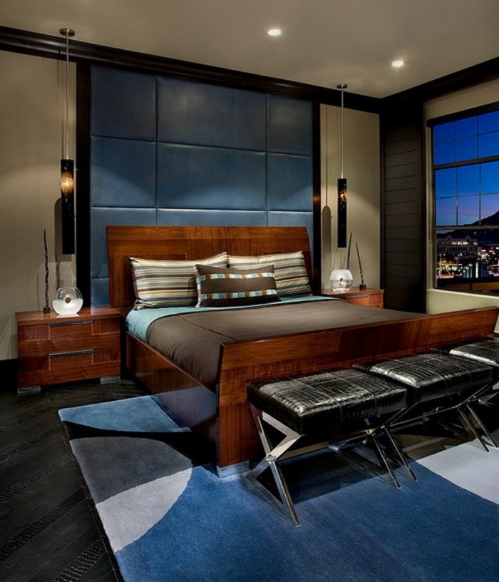 Интерьер мужской комнаты