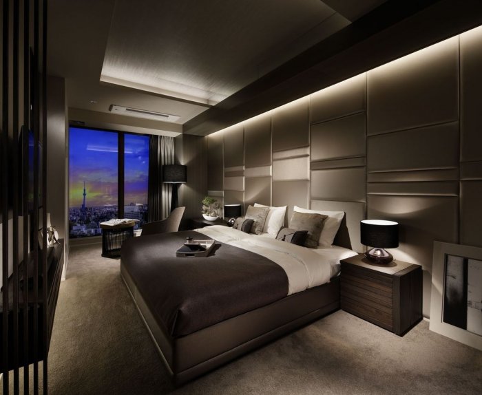 Спальная комната для мужчины