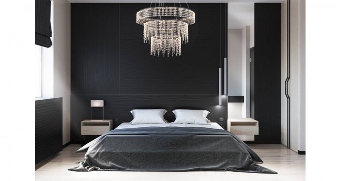 Черная спальня